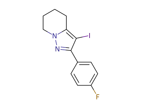 2-(4-fluorophenyl)-3-iodo-4,5,6,7-tetrahydropyrazolo[1,5-a]pyridine