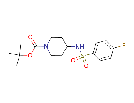 4-(4-Fluoro-benzenesulfonylaMino)-piperidine-1-carboxylic acid tert-butyl ester