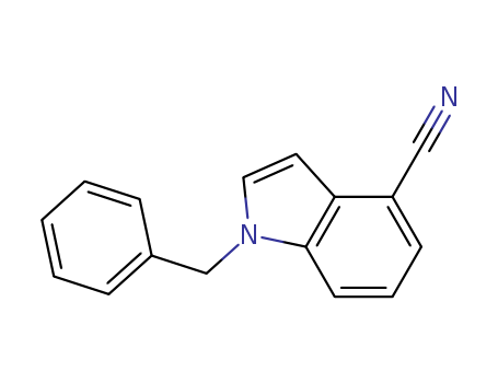 1-benzyl-1H-indole-4-carbonitrile(SALTDATA: FREE)