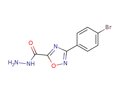 3-(4-bromo-phenyl)-[1,2,4]oxadiazole-5-carboxylic acid hydrazide