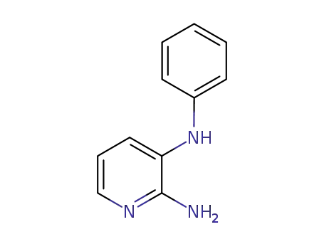 Molecular Structure of 68765-56-0 (3-N-phenylpyridine-2,3-diamine)