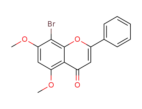 5,7-dimethoxy-8-bromo-flavone