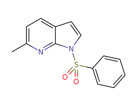 1-(페닐술포닐)-6-메틸-7-아자인돌