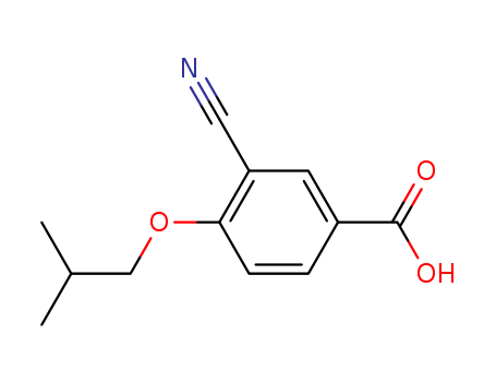 2-(5-cyano-2-isobutoxyphenyl)-4-methylthiazole-5-carboxylic acid