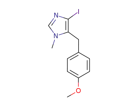 4-iodo-5-(4-methoxybenzyl)-1-methyl-1H-imidazole