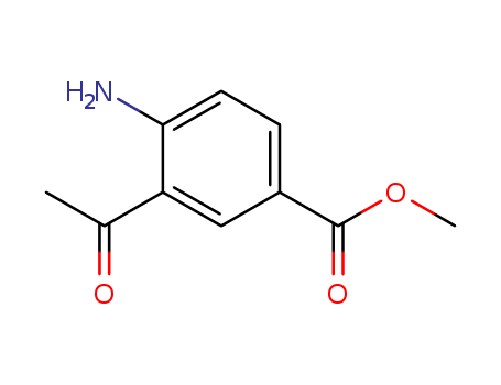 Benzoic acid, 3-acetyl-4-amino-, methyl ester (9CI)