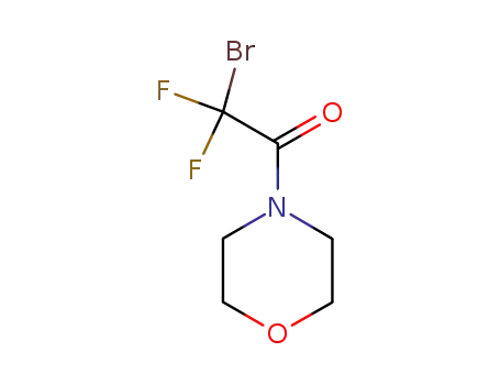 Molecular Structure of 149229-27-6 (2-bromo-2,2-difluoro-1-morpholine-1-yl-ethanone)