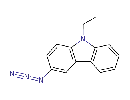 Molecular Structure of 106332-52-9 (3-azido-N-ethylcarbazole)