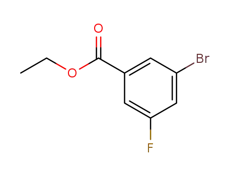 Molecular Structure of 353743-43-8 (ethyl 3-broMo-5-fluorobenzoate)