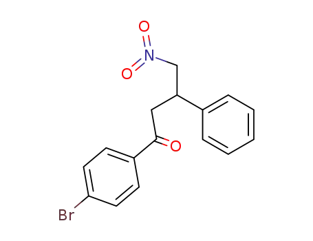 1-(4-bromophenyl)-4-nitro-3-phenylbutan-1-one