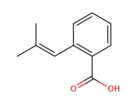 2-(2-methylprop-1-en-1-yl)benzoic acid