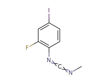 2-fluoro-4-iodo-N-((methylimino)methylene)aniline