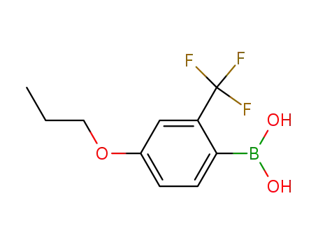 (4-Propoxy-2-(trifluoromethyl)phenyl)boronic acid