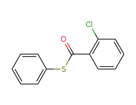 Benzenecarbothioic acid, 2-chloro-, S-phenyl ester