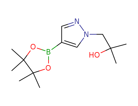 2-methyl-1-[4-(tetramethyl-1,3,2-dioxaborolan-2-yl)-1H-pyrazol-1-yl]propan-2-ol