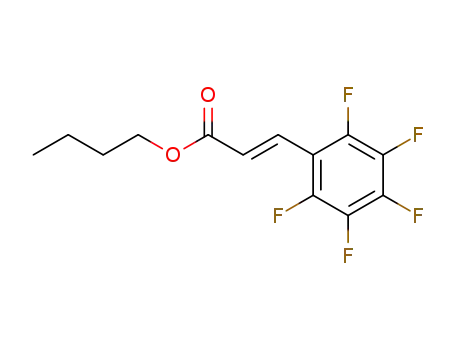 Butyl (2E)-3-(2,3,4,5,6-pentafluorophenyl)-2-propenoate