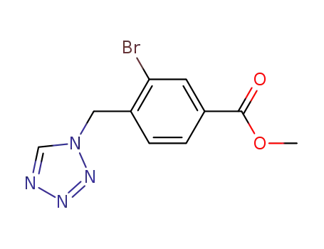 methyl 3-Bromo-4-(1-tetrazolylmethyl)benzoate