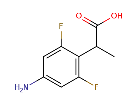 2-(4-Amino-2,6-difluorophenyl)propanoic acid