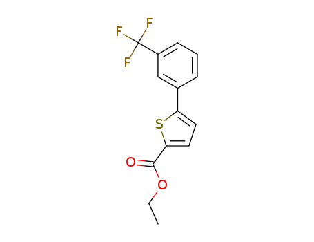2-THIOPHENECARBOXYLIC ACID,5-[3-(TRIFLUOROMETHYL)PHENYL]-,ETHYL ESTER