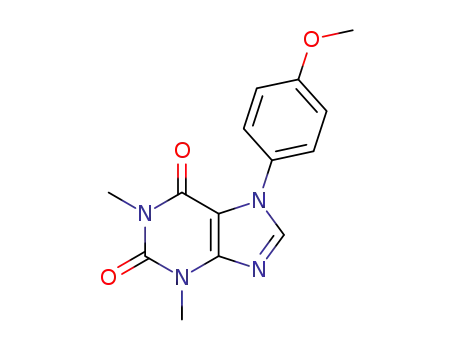 7-(4-methoxyphenyl)-1,3-dimethyl-1H-purine-2,6(3H,7H)-dione