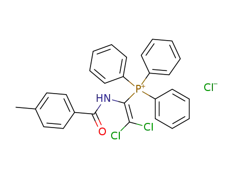 (2,2-Dichloro-1-(4-methylbenzamido)vinyl)triphenylphosphonium chloride