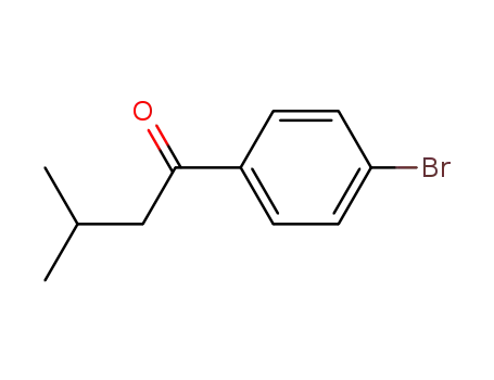Molecular Structure of 131895-07-3 (1-(4-bromophenyl)-3-methylbutan-1-one)