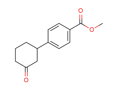 Benzoic acid, 4-(3-oxocyclohexyl)-, methyl ester