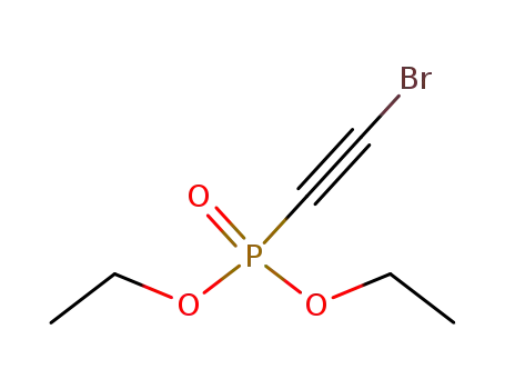Molecular Structure of 17753-46-7 (diethyl (bromoethynyl)phosphonate)