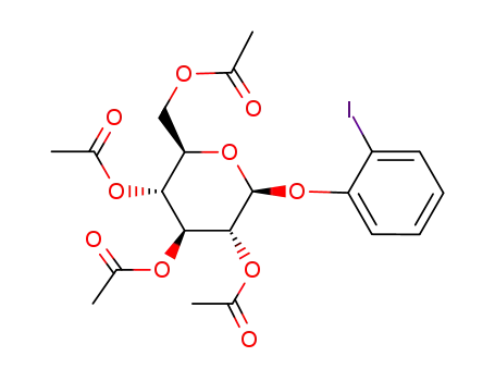 2-iodophenyl 2,3,4,6-tetra-O-acetyl-β-D-glucopyranoside