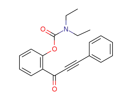 N,N-diethyl 2-(3-phenylprop-2-ynoyl)phenyl carbamate