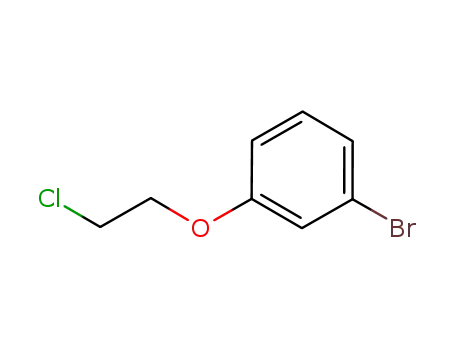 Molecular Structure of 730978-54-8 (3-(2-Chloroethoxy)-bromobenzene)