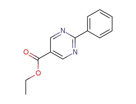 Molecular Structure of 85386-14-7 (ethyl 2-phenylpyrimidine-5-carboxylate)