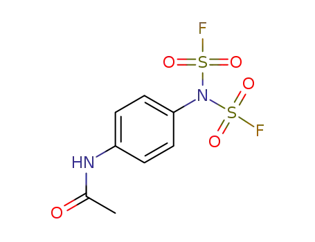 Molecular Structure of 2172794-56-6 ([(4-acetamidophenyl)(fluorosulfonyl)amino]sulfonyl fluoride)