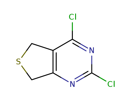 2,4-dichloro-5H,7H-thieno[3,4-d]pyrimidine