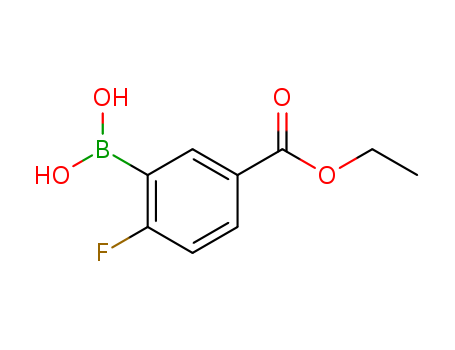 5-Ethoxycarbonyl-2-fluorophenylboronic acid 874219-60-0