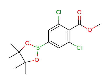 메틸 2,6-디클로로-4-(테트라메틸-1,3,2-디옥사보롤란-2-일)벤조에이트