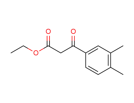 Molecular Structure of 72835-86-0 (3-(3,4-DIMETHYL-PHENYL)-3-OXO-PROPIONIC ACID ETHYL ESTER)