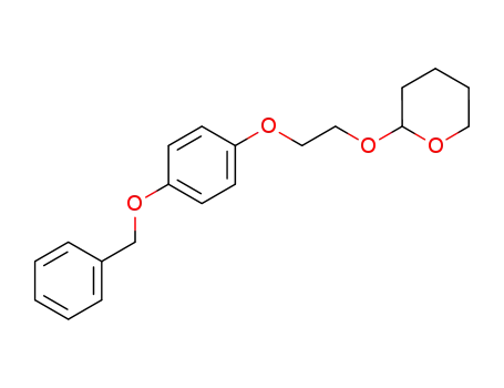 4-benzyloxyphenoxyethyl tetrahydro-2H-pyran-2-yl ether