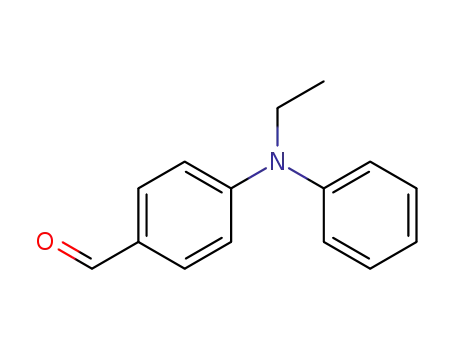 Molecular Structure of 86872-96-0 (4-[ethyl(phenyl)amino]benzaldehyde)