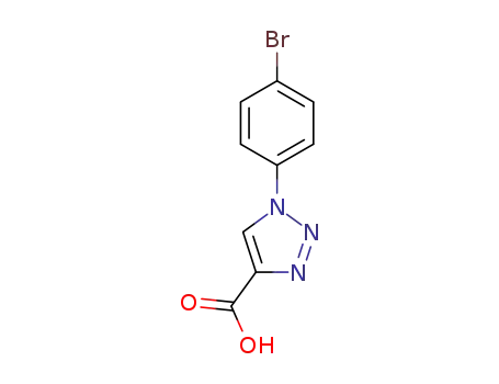 1-(4-bromophenyl)-1H-1,2,3-triazole-4-carboxylic acid