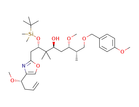 (2S,4S,6S,7S)-2-[(tert-butyldimethylsilyl)oxy]-6-methoxy-8-[(4-methoxybenzyl)oxy]-1-{4-[(S)-1-methoxybut-3-en-1-yl]oxazol-2-yl}-3,3,7-trimethyloctan-4-ol