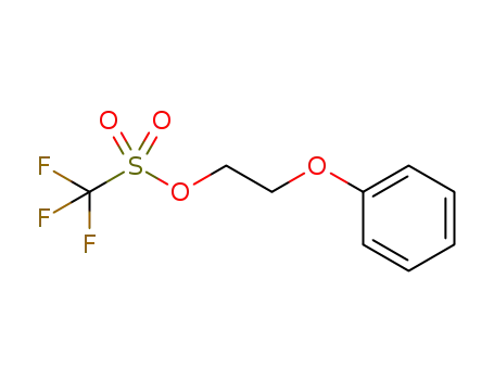 Molecular Structure of 1579951-66-8 (2-phenoxyethyl trifluoromethanesulfonate)