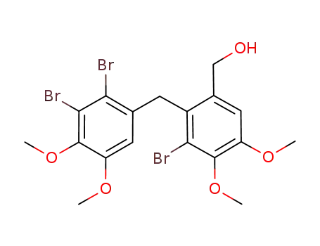 {3-bromo-2-[(2,3-dibromo-4,5-dimethoxyphenyl)methyl]-4,5-dimethoxyphenyl}methanol