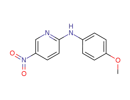 Molecular Structure of 14251-91-3 (2-Pyridinamine, N-(4-methoxyphenyl)-5-nitro-)