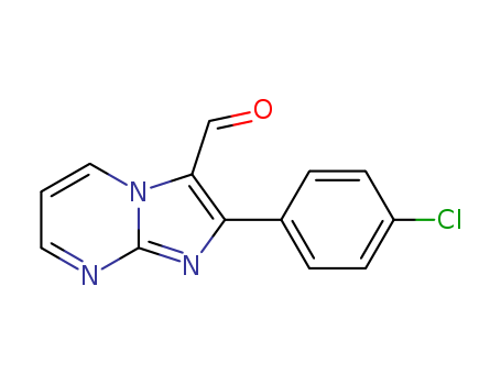 2-(4-CHLOROPHENYL)IMIDAZO[1,2-A]PYRIMIDINE-3-CARBALDEHYDE