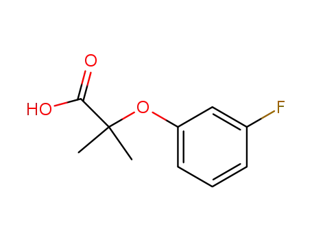 Propanoic acid, 2-(3-fluorophenoxy)-2-methyl-