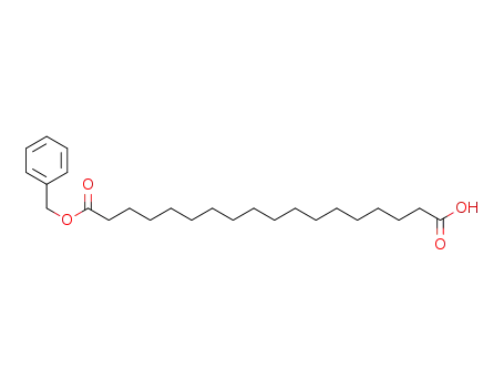 Molecular Structure of 189625-51-2 (OCTADECANEDIOIC ACID MONOBENZYL ESTER)