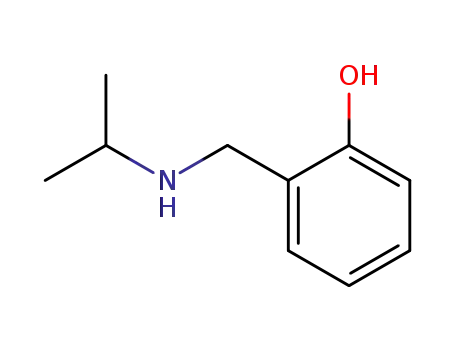 Molecular Structure of 60399-03-3 (2-[(propan-2-ylamino)methyl]phenol)