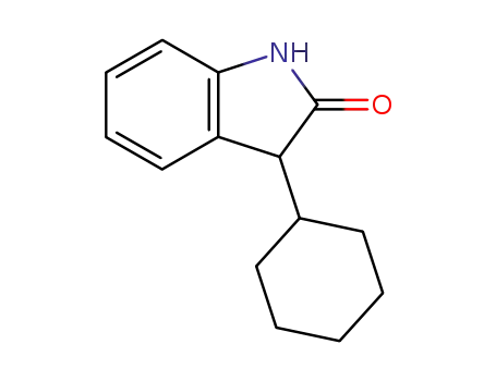 Molecular Structure of 92250-13-0 (3-cyclohexyl-1,3-dihydro-indol-2-one)