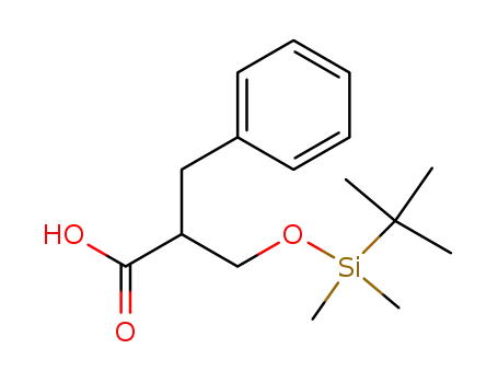 Benzenepropanoic acid,
a-[[[(1,1-dimethylethyl)dimethylsilyl]oxy]methyl]-